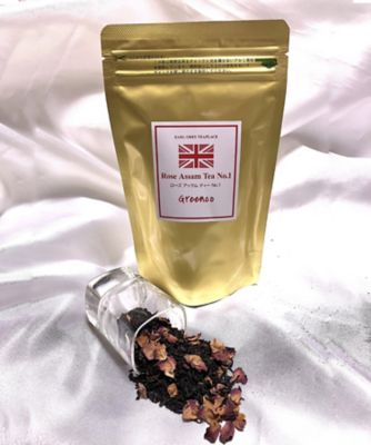 ＜EARL GREY TEAPLACE＞【新宿英国展おまとめ】★ローズアッサムティーＮｏ．１（リーフ７５ｇ）