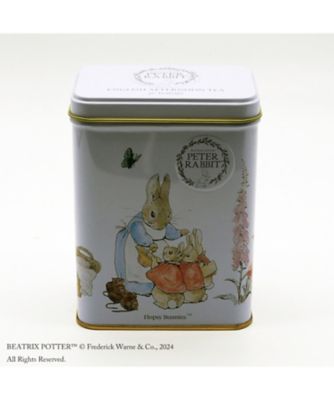 【浦和スコパおまとめ】★ビアトリクス・ポター（ＴＭ）　フロプシーバニーズ（ＴＭ）缶ＢＰ１０アフタヌーンティー（ティーバッグ）
