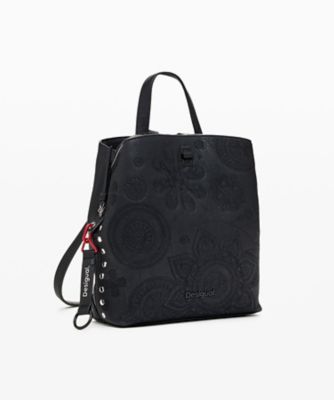＜Desigual (Women)＞エンボスペイズリー　バックパックミニ　２４ＷＡＫＰ０２