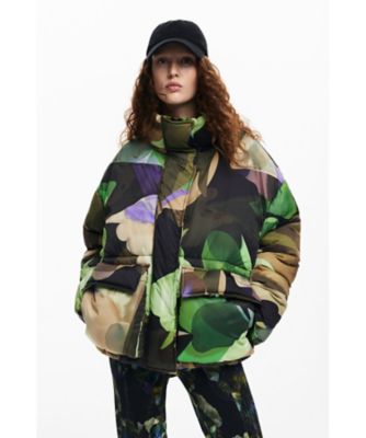 ＜Desigual (Women)＞パッド入りショートオーバーキルティングコート　ｂｙ　クリスチャン・ラクロワ　２４ＷＷＥＷ６７