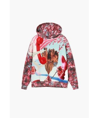 デシグアル Desigual 総柄パーカー / フーディ セール】ディズニー ミッキーマウス パーカー（スウェット