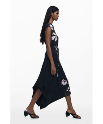 花柄アシンメトリードレス 24WWVKXT | Desigual (Women
