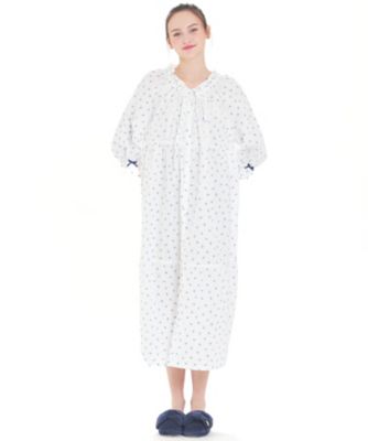 ＜Narue (Women)＞５０／ダブルガーゼプチローズレーシーワンピース　２５ー１１０１５