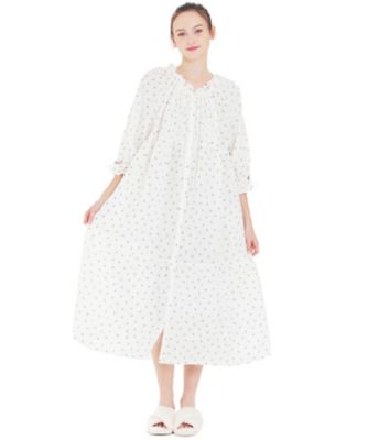 正規品♡ダブルガーゼワンピース♡温泉加工♡ネイビー 楽天市場】ダブルガーゼ ワンピース（ブランドハッピーキュウ