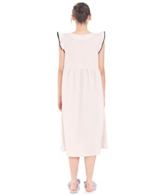 シュークリームガーゼ（Ｒ）ベーシックルームドレス　２５ー１１０２３