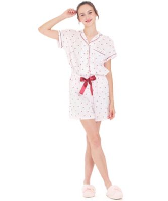 ＜Narue (Women)＞コットンダブルガーゼハートシャツパジャマ　２５ー１１４０８