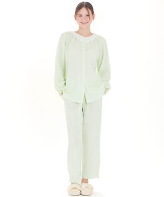 ＜Narue (Women)＞シュークリームガーゼ（Ｒ）レーシーパジャマ　２５ー１１４２３