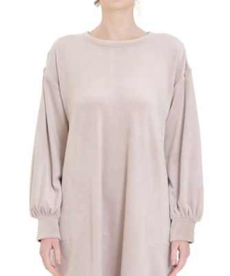 Narue (Women)/ナルエー ストレッチワンピース 25-51004 ブラウン ルームウェア【三越伊勢丹/公式】