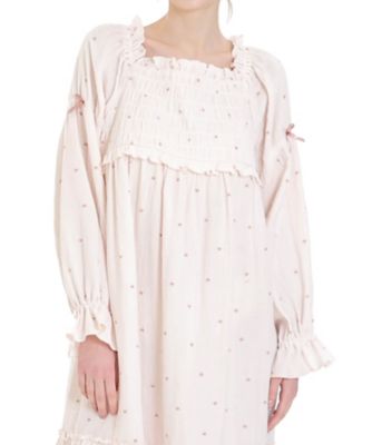 Narue (Women)/ナルエー シュークリームガーゼ(R)プティーハートドレス 25-51008 ピンク ルームウェア【三越伊勢丹/公式】
