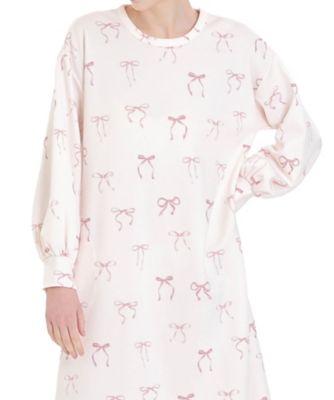 Narue (Women)/ナルエー エアーニットリボンワンピース 25-51010 ピンク ルームウェア【三越伊勢丹/公式】