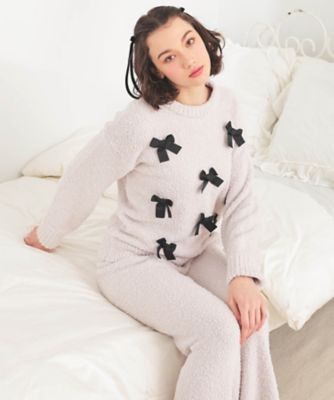 モールニットリボンセットアップ 25－51401 | Narue (Women