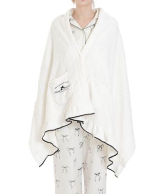 ＜Narue (Women)＞ソフティースノーケーブルブランケット　２５－５１７０２
