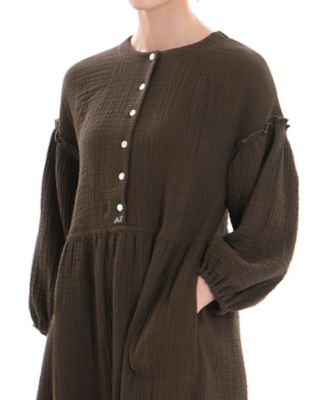 ＜Narue (Women)＞シュークリームガーゼ（Ｒ）４＋メイプルブランワンピース　２５ー７１００９