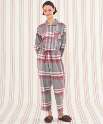 コットンフランネルチェックシャツパジャマ 25ー71404 | Narue