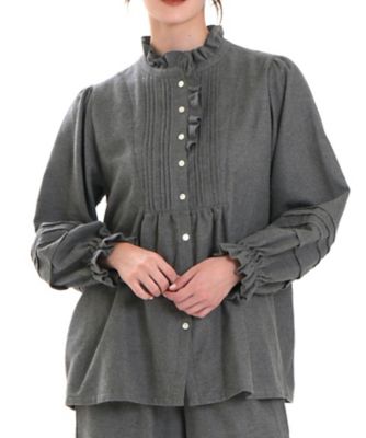 ＜Narue (Women)＞コットンフランネルシュクレフリルパジャマ　２５ー７１４１２