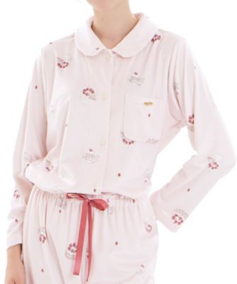＜Narue (Women)＞スノースムージーホイップケーキシャツパジャマ　２５ー７１４２０