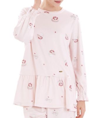 ＜Narue (Women)＞スノースムージーホイップケーキペプラムパジャマ　２５ー７１４２１