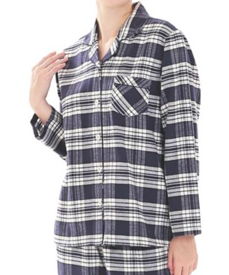 ＜Narue (Women)＞ビエラタータンチェックテーラードパジャマ　２５ー８２４０９