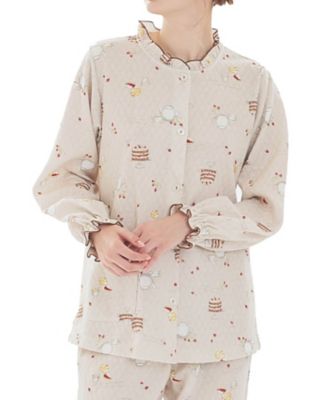 ＜Narue (Women)＞接結（綿入り）アフタヌーンティーフリルパジャマ　２５ー８２４２７