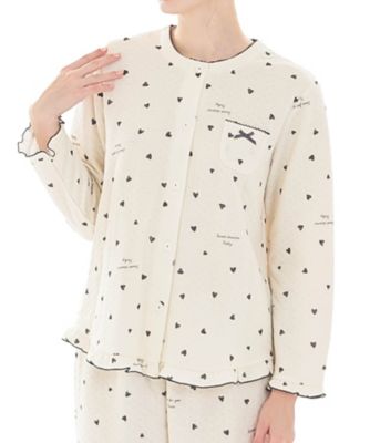 ＜Narue (Women)＞接結（綿入り）ハートフリルパジャマ　２５ー８２４２９