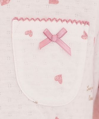 接結（綿入り）ハートフリルパジャマ 25ー82429 | Narue (Women