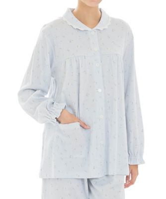 ＜Narue (Women)＞スムース小花ギャザーパジャマ　２５ー８２４３４
