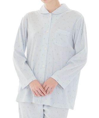 ＜Narue (Women)＞スムース小花シャツパジャマ　２５ー８２４３５