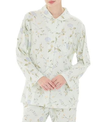 ＜Narue (Women)＞スムースフラワーベリーシャツパジャマ　２５ー８２４４４