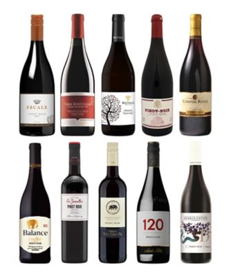０４７．世界のピノ・ノワール飲みくらべ　赤ワイン１０本セット