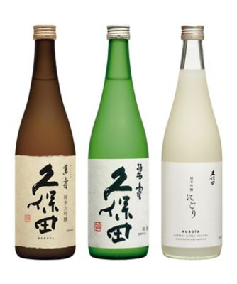 ０８５．【ＷＥＢ限定】久保田　萬寿・碧寿・純米吟醸にごり　３本セット