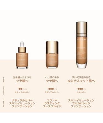 美品❤️CLARINS スキンイリュージョンフルカバレッジファンデーション　100 CLARINS（CLARINS） スキン イリュージョン フルカバレッジ