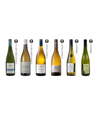０３６．夏にぴったりの清涼感　　ロワールのフレッシュで軽快な白ワイン３品種飲みくらべ６本セット