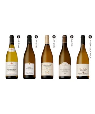 ０３９．シャルドネだけじゃない！夏に飲みたいブルゴーニュ地方の白ワイン５本セット