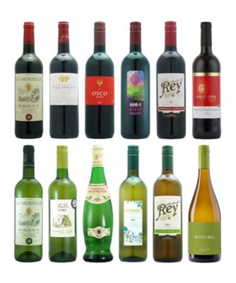 ０６２．金賞ボルドーの入ったヨーロッパ赤・白ワイン１２本セット