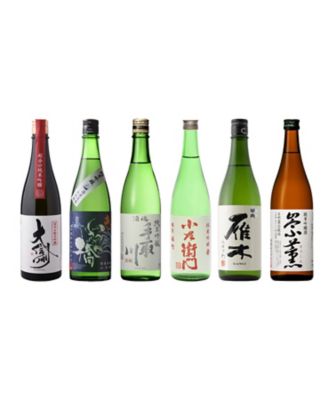 ０６５．伊勢丹新宿店バイヤーイチオシ　純米吟醸６本セット