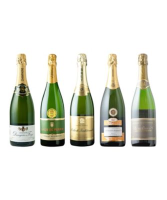  094.【WEB限定】シャンパーニュ&瓶内二次製法スパークリングワイン5本セット