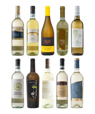 ０４６．イタリアの定番　白ワイン１０本セット