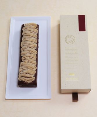 ＜Minimal -Bean to Bar Chocolate-＞【９月】和栗モンブランの生ガトーショコラ