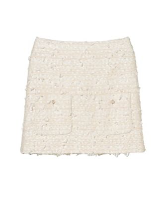 ＜MADISONBLUE (Women)＞ＬＯＷ　ＷＡＩＳＴ　ＰＡＴＣＨーＰ　ＭＩＮＩ　ＳＫ　ＲＩＢＢＯＮ　ＴＷＥＥＤ　ＭＢ２５１ー６１０２ＥＸ