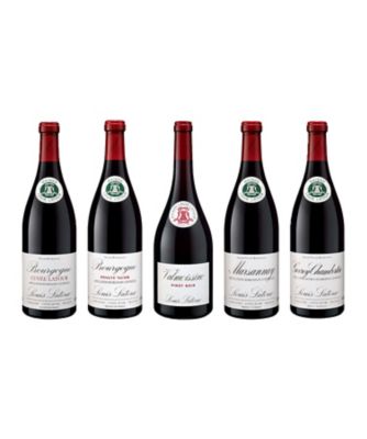 ００７．ジュヴレ・シャンベルタン入り！〈ルイ・ラトゥール〉赤ワイン５本セット