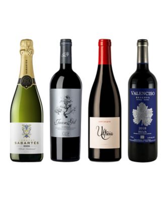 ０１７．〈ラウル・ペレス〉を含むスペイン銘醸地　赤・スパークリングワイン４本セット