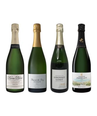 ０２６．グランクリュ２本含む　人気生産者のシャンパーニュ４本セット