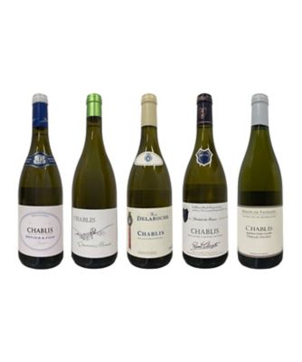 ０３７．生産者別　シャブリ白ワイン５本セット