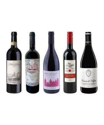 ０６６．【ＷＥＢ限定】Ｂｅｌｌａ　Ｖｉｔａ　イタリア人気５州　赤ワイン５本セット