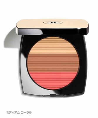 CHANEL ファンデーション、アイシャドウ、フェイスパウダー3点 CHANEL（CHANEL） レ ベージュ ヘルシー グロウ サンキスト パウダー