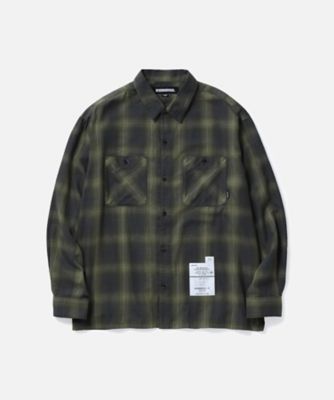 シャツ　ＨＯＭＢＲＥ　ＣＨＥＣＫ　ＳＨＩＲＴ　ＬＳ　２５１ＡＲＮＨーＳＨＭ０１