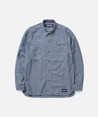 シャツ　ＣＨＡＭＢＲＡＹ　ＳＨＩＲＴ　ＬＳ　２５１ＡＲＮＨーＳＨＭ０２