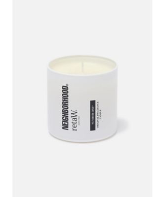 neighborhood ハンドサイン キャンドル ブラック キャンドル NH X RETAW ． NUMBER ONE CANDLE