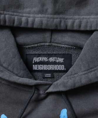 FUCKING AWESOME ネイビー セーター M Fucking Awesome Fucking Awesome FA Monogram Quarter Zip Knit