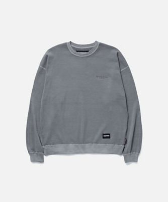 カットソー　ＰＩＧＭＥＮＴ　ＤＹＥＤ　ＷＡＦＦＬＥ　ＦＡＢＲＩＣ　ＣＲＥＷＮＥＣＫ　ＬＳ　２５１ＦＰＮＨーＣＳＭ１５